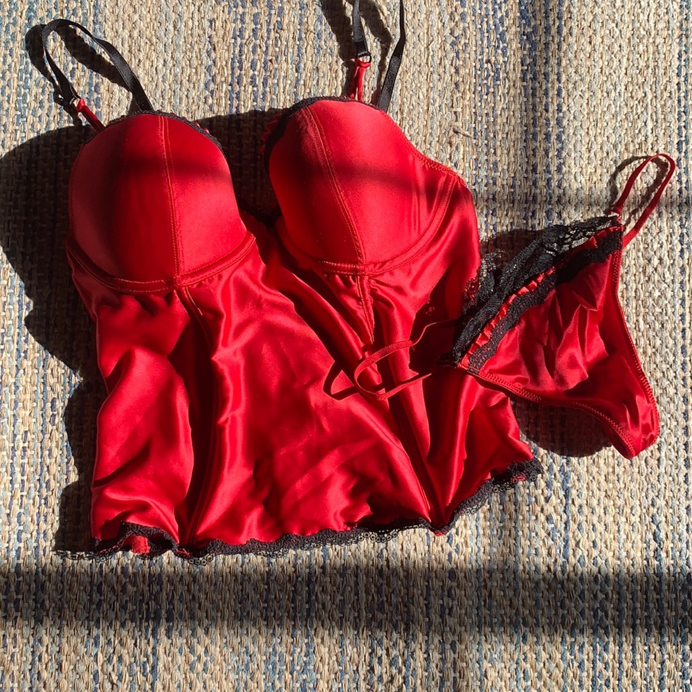 Red & Black Lingerie